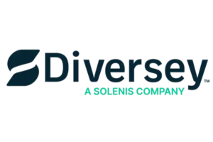 Logo van Diversey, één van de organisaties die een deel vormen van de werkervaring van bedrijfsarts Van Bennekom
