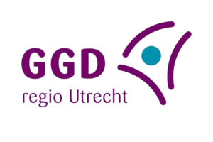 Logo van GGD regio Utrecht, één van de organisaties die een deel vormen van de werkervaring van bedrijfsarts Van Bennekom
