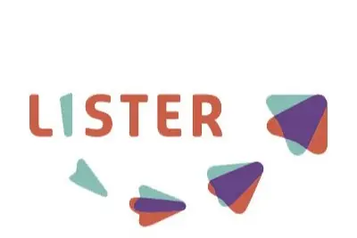 Logo van Lister, waar David Buter werkt als teammanager